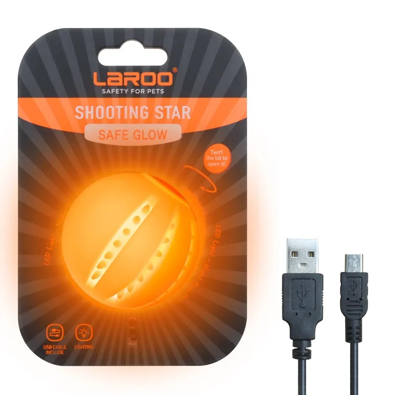 Balle-LED-en-silicone-pour-chien-jouet-lumineux-aste-par-USB-s-allume-le-degr-d-5