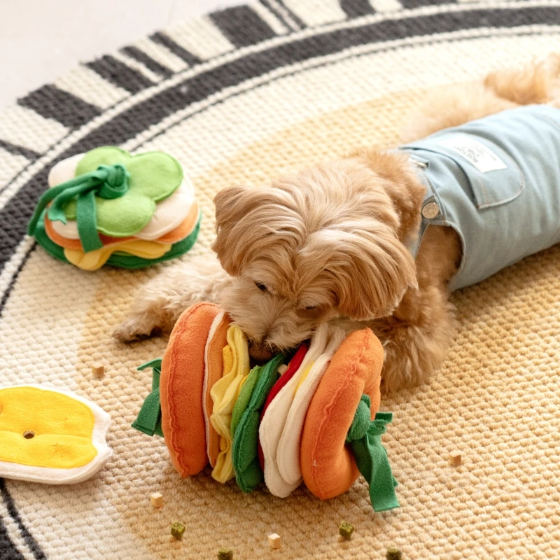 Mewoofun-Jouets-pour-chien-en-forme-de-hamburger-puzzle-d-entra-nement-pour-animaux-de-compagnie-2
