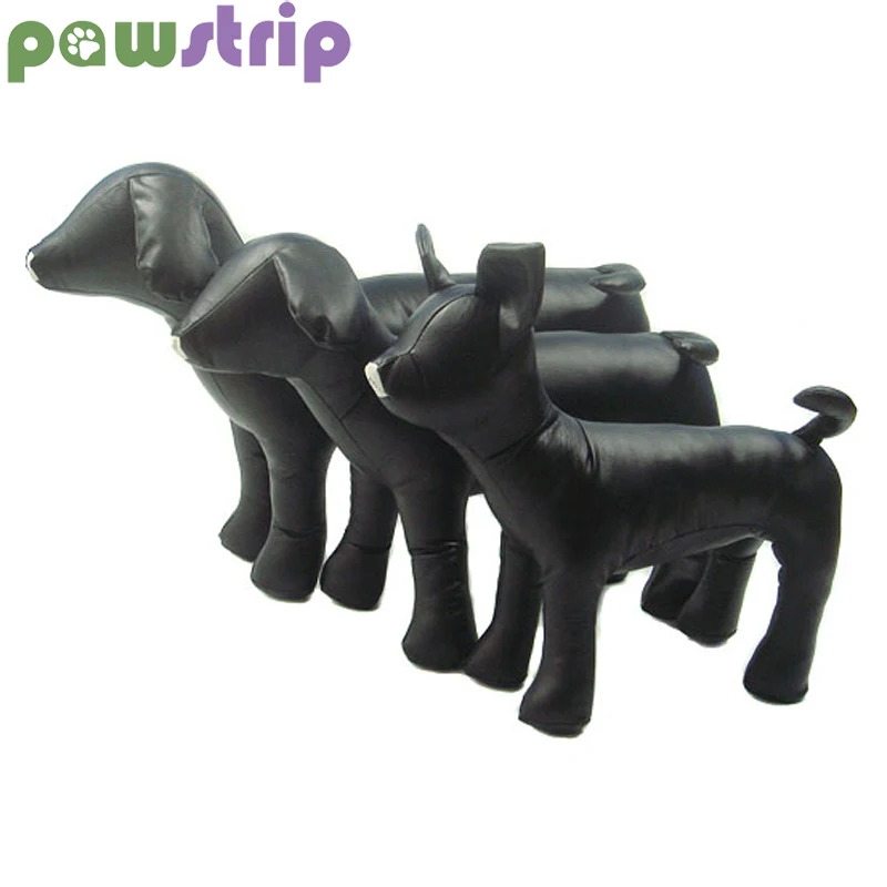 Pawstrip-Mannequin-de-chien-en-cuir-position-debout-mod-les-de-chien-affichage-PetShop-pour-v