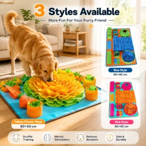 Tapis de fouille pour chien – jeu olfactif – photo 2